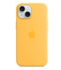 Custodia MagSafe in silicone per iPhone 15 Plus - Sole