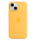 Custodia MagSafe in silicone per iPhone 15 Plus - Sole