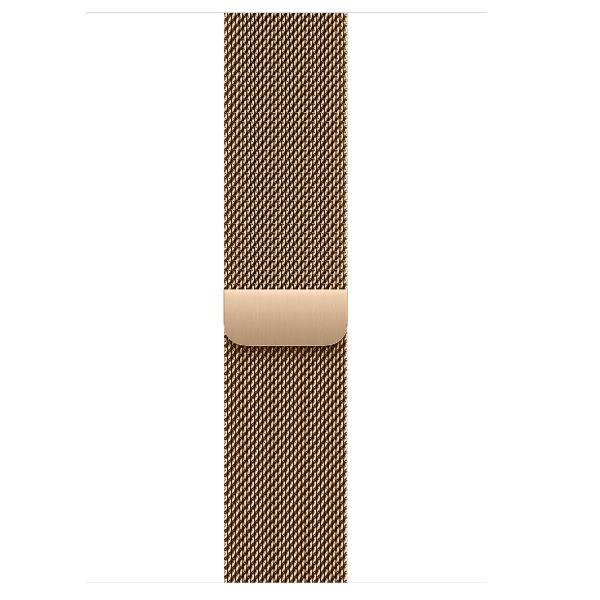 Loop in maglia milanese color oro (40 mm)