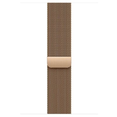 Loop in maglia milanese color oro (46 mm) - S/M