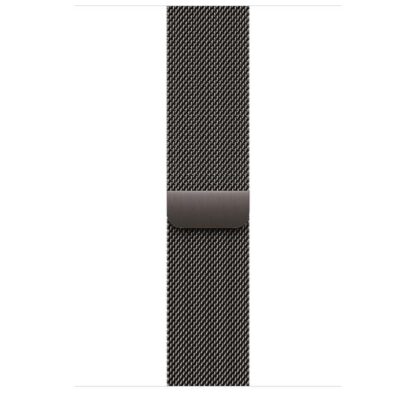 Loop in maglia milanese ardesia (46 mm) - S/M