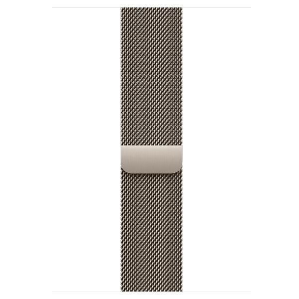 Loop in maglia milanese naturale (42 mm)