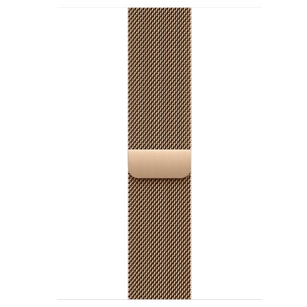 Loop in maglia milanese color oro (42 mm)