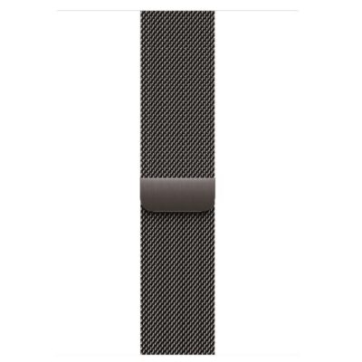 Loop in maglia milanese color ardesia (42 mm)