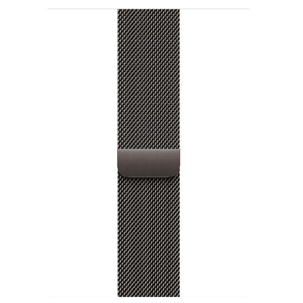 Loop in maglia milanese color ardesia (42 mm)