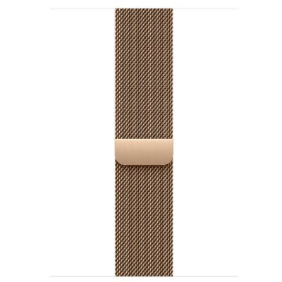 Loop in maglia milanese color oro (46 mm) - M/L