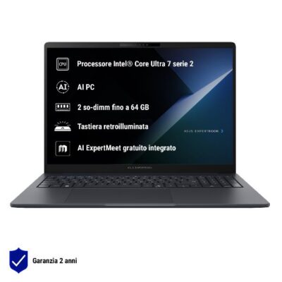 ASUS ExpertBook B3 - con alimentatore