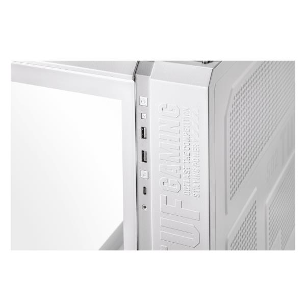 GT502 PLUS TUF GAMING CASE TG WHITE
