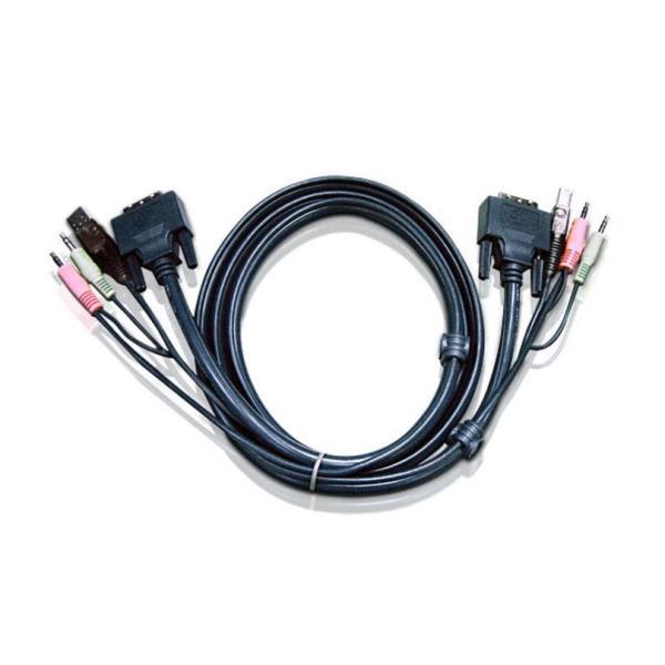 Cavo KVM USB DVI-I Single Link – 3 m