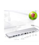 USB-C Multiport Dock with Power Pass-Through