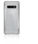 AIR ROBUST - Cover Ultra protettiva in TPU trasparente e finiture colore trasparente opache bordi rialzati compatibile con Samsung Galaxy S10