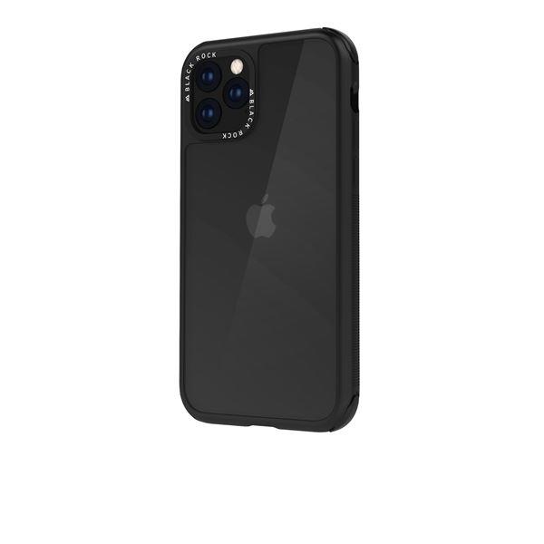 ROBUST - Cover Ultra protettiva con bordi anti-shock colore trasparente nero compatibile con Apple iPhone 11 Pro