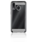 AIR ROBUST - Cover Ultra protettiva in TPU trasparente e finiture colore trasparente opache bordi rialzati compatibile con Samsung Galaxy A20e