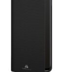 BOOKLET - Custodia a libro in pelle sintetica colore nero, funzione stand slot per carte e chiusura magnetica compatibile con Samsung Galaxy S10
