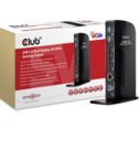 CSV 1460 USB 3.0 Dual Display 4 K 60 Hz docking station nero