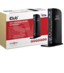 CSV 1460 USB 3.0 Dual Display 4 K 60 Hz docking station nero