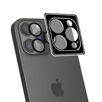 CAMERALENS - Vetro 9H per fotocamera posteriore compatibile con Apple iPhone 16 Pro / iPhone 16 Pro Max [IPHONE 16 CASES]