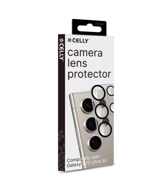 CAMERALENS - Vetro 9H per fotocamera posteriore compatibile con Samsung Galaxy S25 Ultra 5G/ Galaxy S25 Ultra 5G Enterprise Edition