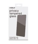 PRIVACY FULL GLASS - Vetro 9H con effetto Privacy e bordo colorato nero compatibile con Samsung Galaxy S26+ 5G