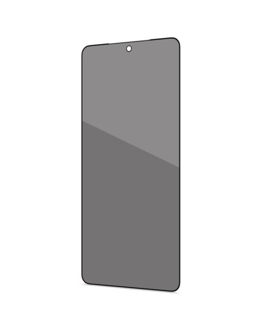 PRIVACY FULL GLASS - Vetro 9H con effetto Privacy e bordo colorato nero compatibile con Samsung Galaxy S26+ 5G