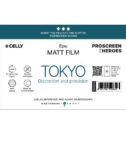 PROFILMPRO MATTE - Pellicola da 10 pezzi con finitura opaca anti-riflesso compatibile con il plotter ProScreenPro - TOKYO (PROSCREEN ZHEROES)