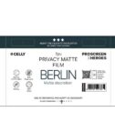 PROFILMPRO PRIVACY MATTE - Pellicola trasparente da 5 pezzi con finitura opaca con effetto Privacy compatibile con il plotter ProScreenPro - BERLIN (PROSCREEN ZHEROES)