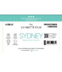 PROFILMPRO MATTE UV - Pellicola trasparente UV da 5 pezzi con finitura opaca compatibile con il plotter ProScreenPro - SIDNEY (PROSCREEN ZHEROES)