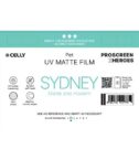 PROFILMPRO MATTE UV - Pellicola trasparente UV da 5 pezzi con finitura opaca compatibile con il plotter ProScreenPro - SIDNEY (PROSCREEN ZHEROES)