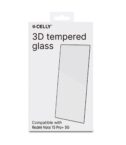 3DGLASS - Vetro 9H con bordo colorato nero per schermo curvo compatibile con Xiaomi Redmi Note 15 Pro+ 5G/ Poco M8 Pro 5G