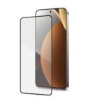3DGLASS - Vetro 9H con bordo colorato nero per schermo curvo compatibile con Xiaomi Redmi Note 15 Pro+ 5G/ Poco M8 Pro 5G