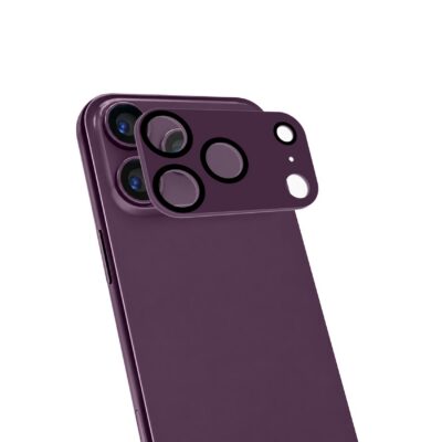 CAMERAPRO1200 - Vetro 9H doppio trattamento per la protezione della fotocamera, match in color, colore Cherry, compatibile con iPhone 18 Pro/ iPhone 17 Pro [IPHONE 18 CASES]