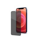 PRIVACY FULL GLASS - Vetro 9H con effetto Privacy e bordo colorato nero compatibile con Apple iPhone 12 Mini