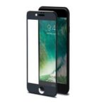 3DGLASS - Vetro 9H con bordo colorato nero per schermo curvo compatibile con Apple iPhone 8/ iPhone 7/ iPhone 6s/ iPhone 6