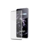 3DGLASS - Vetro 9H con bordo colorato nero per schermo curvo compatibile con Samsung Galaxy S21 Ultra 5G/ Galaxy S21 Ultra 5G Enterprise Edition