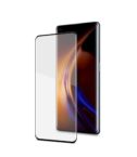 3DGLASS - Vetro 9H con bordo colorato nero per schermo curvo compatibile con Oppo Find X3 Pro 5G/ Find X3 5G