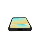 CROMO - Cover in morbido TPU con finitura soft touch colore nero compatibile con Samsung Galaxy S24 FE