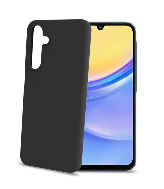CROMO - Cover in morbido TPU con finitura soft touch colore nero compatibile con Samsung Galaxy A16 5G/ A16 5G EE/ Galaxy A16 4G/ A16 4G EE
