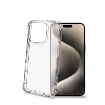 ARMOR - Cover rigida trasparenti con bordi corrazzati e angoli rinforzati compatibile con Apple iPhone 16 Pro [IPHONE 16 CASES]
