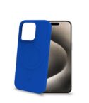 CROMOMAG - Cover in TPU morbido compatibile con la tecnologia Magsafe, colore blu compatibile con Apple iPhone 16 Pro [IPHONE 16 CASES]