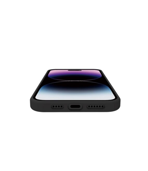 CROMOMAG - Cover in TPU morbido compatibile con la tecnologia Magsafe, colore nero compatibile con Apple iPhone 15 Pro Max [IPHONE 15 CASES]