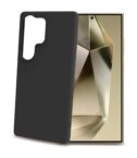 CROMO - Cover in morbido TPU con finitura soft touch colore nero compatibile con Samsung Galaxy S25 Ultra 5G/ Galaxy S25 Ultra 5G Enterprise Edition