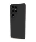 CROMO - Cover in morbido TPU con finitura soft touch colore nero compatibile con Samsung Galaxy S25 Ultra 5G/ Galaxy S25 Ultra 5G Enterprise Edition