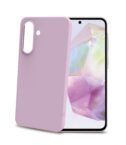 CROMO - Cover in morbido TPU con finitura soft touch colore rosa compatibile con Samsung Galaxy A36 5G/ Galaxy A36 5G Enterprise Edition