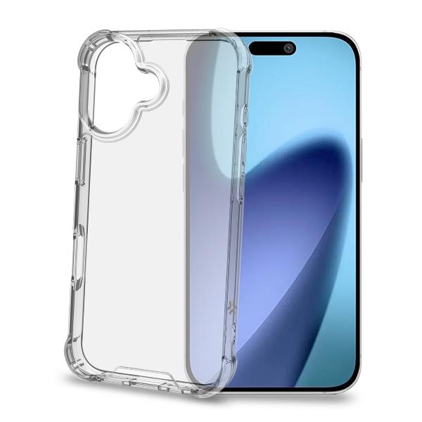 ARMOR - Cover rigida trasparente con bordi corrazzati e angoli rinforzati compatibile con Apple iPhone 17 [IPHONE 17 CASES]