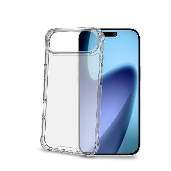 ARMOR - Cover rigida trasparente con bordi corrazzati e angoli rinforzati compatibile con Apple iPhone Air [IPHONE 17 CASES]
