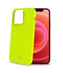 CROMO FLUO - Cover in morbido TPU con finitura soft touch colore giallo fluo compatibile con Apple iPhone 13 Pro Max