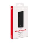 CROMO - Cover in morbido TPU con finitura soft touch colore nero compatibile con Samsung Galaxy S22 Ultra 5G/ Galaxy S22 Ultra 5G Enterprise Edition