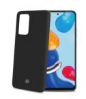CROMO - Cover in morbido TPU con finitura soft touch colore nero compatibile con Xiaomi Redmi Note 11/ Redmi Note 11s