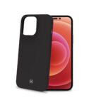 CROMO - Cover in morbido TPU con finitura soft touch colore nero compatibile con Apple iPhone 14 Pro