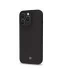 CROMO - Cover in morbido TPU con finitura soft touch colore nero compatibile con Apple iPhone 14 Pro